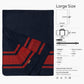100% Wool Blanket, 62" x 86", Warm, Thick, Washable, Military Wool Blanket, Great for Camping, Outdoors, Sporting Events, Survival Kits
