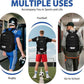 LARIPOP Soccer Backpack Soccer Bag with Ball Holder & Shoe Compartment Youth Sports Equipment Training Bag