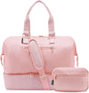 Weekender Bags for Women, Large Travel Duffel Bag with Shoes Compartment, Carry On Overnight Tote Bags with Toiletry Bags, Hospital Bags for Labor and Delivery - Roamly