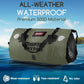 Waterproof Duffel Bag - Motorcycle Dry Bag Tail Bag with Large Storage Space, Waterproof Luggage Duffle Bags with Outer Mesh Zipper Pocket for Camping, Kayaking, Fishing & Traveling - Roamly