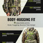 TIDEWE Vest with Seat, Lightweight Vest with Multi-Compartment Storage, Portable Backpack with 11 Adjustable Straps