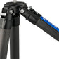 Leofoto Professional Camera Tripod, 45" Compact Carbon Fiber Tripod for DSLR Video Camcorder, 4 Leg Sections, 360° Ball Head, Max Load 6KG/13Lb (LS-224CX+LH-25)