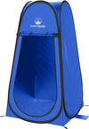 Wakeman Pop Up Changing Tent, 3.3 x 3.3 x 6.2ft, Camping Shower Tent for Portable Toilet Stall or Dressing Room with Carry Bag for Camping, Beach, or Tailgate, Polyester