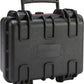 Amazon Basics Hard Camera Case, Small, Black, Solid, 12"L x 11"W x 6"H
