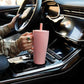 BrüMate Era 20 oz Tumbler with Handle and Straw | 100% Leakproof Insulated Tumbler with Lid and Straw | Made of Stainless Steel | Cup Holder Friendly Base | 20oz (Pineapple)