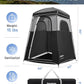KingCamp Shower Tent, Portable Privacy Tent Outdoor Camping 1/2 Room Toilet Tents with Shower Bag & Dressing Room for Beach, Camping & Hiking