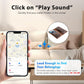 CASCHO Smartcard - Wallet Tracker Card, Compatible with Apple Find My App, Waterproof and Splash-Proof, Keys Finder and Item Locator for Passport, Bags, Laptop, Black 1 Pack