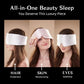 Silk Sleep Mask for Women and Men, Side Sleeper, 22 Momme Pure Mulberry Silk Total Blackout 100% Mulberry Eye Mask with Adjustable Headband Full Size, Eye Masks for Sleeping and Travel