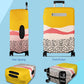Slohif Luggage Cover for Suitcase Tsa Approved Protector - Luggage Sleeve Large Suit Case Cover Travel Stretch Baggage Case Protective Washable Fit 22-24 Inch Patchwork S