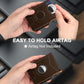 Airtag Wallet for Men, Minimalist Slim Mens Wallet Smart Pop Up Credit Card Holder for 9-13 Cards, RFID Blocking Wallet with ID Window & Cash Slot, Compact Bifold Metal Aluminum Card Case