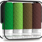 Travel Bottles for Toiletries, TSA Approved Silicone Travel Size Containers for Toiletries, BPA Free Leak Proof Refillable Essentials Accessories, Shampoo and Conditioner Bottles (Forest Green)