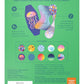 Welly Bandage Family Pack | Adhesive Flexible Fabric & Waterproof Bandages | Assorted Shapes and Patterns for Minor Cuts, Scrapes, and Wounds - 80 Count