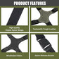 HUNTPAL Binocular Harness Strap for Hunting and Birding Wacthing, X-shaped Decompression Cross Body, Fit for Rangefinder