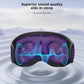 LC-dolida Sleep Mask with Bluetooth Headphones Bluetooth Sleep Mask Sleep Headphones,3D Eye Mask for Sleeping Mask Music Sleeping Headphones for Side Sleepers Meditation Gifts Gadgets for Men Women