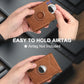 Airtag Wallet for Men, Minimalist Slim Mens Wallet Smart Pop Up Credit Card Holder for 9-13 Cards, RFID Blocking Wallet with ID Window & Cash Slot, Compact Bifold Metal Aluminum Card Case