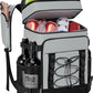 MIYCOO Cooler Backpack - 40 Cans Insulated Backpack Cooler for Men & Women, Portable 2 Leak Proof Compartments Coolers Bag for Beach Travel Picnic Lunch Hiking BBQ Camping