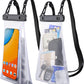 Large Capacity Waterproof Phone Pouch Floating, Waterproof Bag Case for iPhone 15 14 Pro Max 13 12 11 X XR 8 Plus Samsung Up to 6.9'', IPX8 Water Proof Phone Dry Bag for Boating Swimming Kayaking
