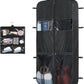 Zilink Heavy Duty Garment Bags for Travel with Accessory Pouch Carry on Suit Bags for Men Travel Convertible Hanging Suit Cover Bags for Women for Suit Shirts Coats Dresses, Black