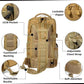 DBTAC Tactical Personal Defense EDC Bags & Packs | 10L Military Shoulder Backpack with Sling for Concealed Carry, Range, Travel, Hiking, Outdoor Sports (Brown Apatite)