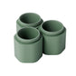 Cadence Extender - Add On to Any Flex Magnetic Containers with Lids,Extension to Travel Bottles for Toiletries - Carry On Travel Essentials For Women/Men - Adds Additional 1.43 fl oz - 3pk, Eucalyptus