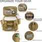 Waterproof Fishing Tackle Bag,Saltwater Tackle Box Bag,Fishing Bags for Men - Fishing Gifts for Men Khaki