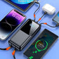 Portable Charger Power Bank - 40000mAh Battery Pack Portable Charger with Built in Cables 22.5W Fast Charging Powerbank Compatible with iPhone Android Samsung Phone, Travel Camping Essential