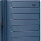 Traveler's Choice Pagosa Hardshell Expandable Luggage with Spinner Wheels, Slate Blue, 26-Inch Medium