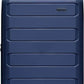 Traveler's Choice Pagosa Hardshell Expandable Luggage with Spinner Wheels, Navy, 26-Inch Medium