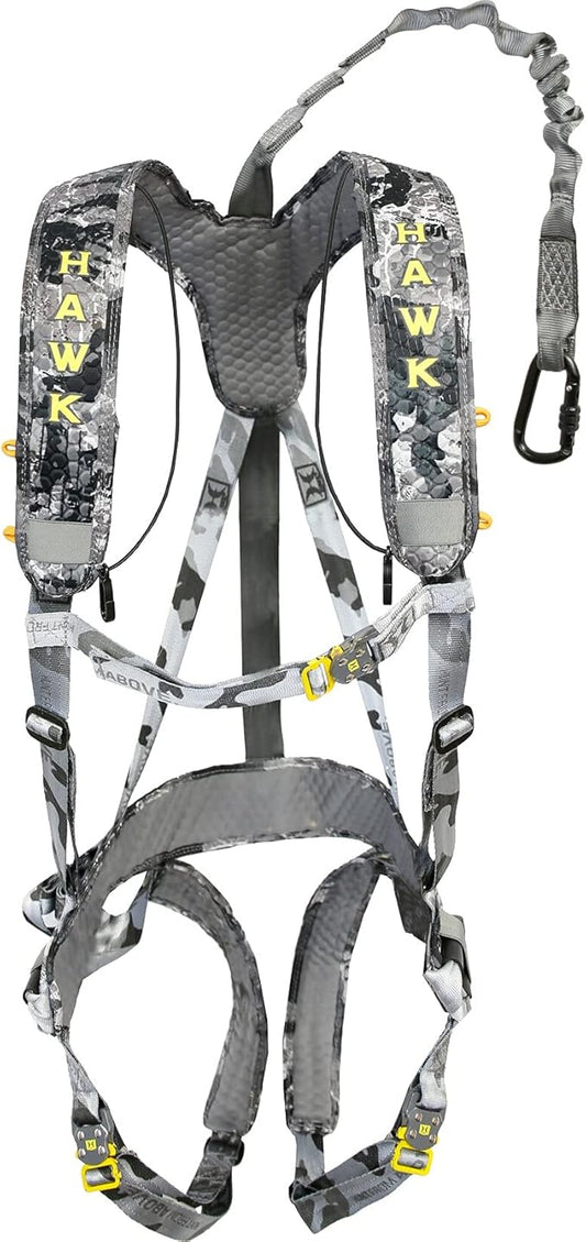 Hawk Elevate Lite Comfortable Lightweight Adjustable 360 Degrees Movement Tree Stand Hunting Harness