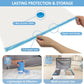 12 Pack Travel Vacuum Storage Bags with Portable Electric Pump, Vacuum Seal Space Saver Bags for Clothing, Vacuum Travel Bags for Luggage