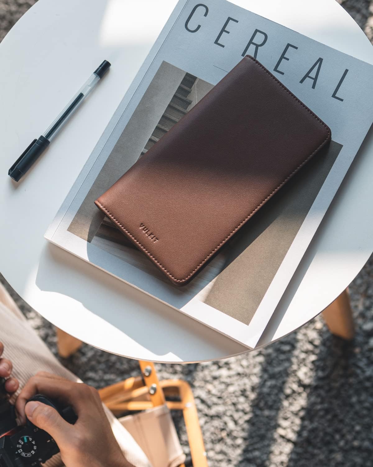 VULKIT Passport Holder Wallet RFID Blocking Travel Wallet for Men & Women - Roamly