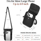 befen Genuine Leather Small Crossbody Bags for Women, Multi Pocket Cell Phone Crossbody Purse with RFID Blocking Card Slots
