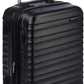 Amazon Basics 21" Hardside Carry-On Luggage, Hardshell Suitcase With Wheels, Expandable For Up to 25% More Space, With Scratch-Resistant Surface, Four Multi-directional Wheels, Black - Roamly