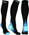 Physix Gear Compression Socks 20-30 mmHg - Men & Women - Running, Nurses, Shin Splints, Flight, Travel