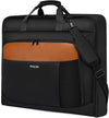 Garment Bag Travel Suit Bag for Men Large 40-Inch Carry on Garment Bag Up to 3 Suits for Business Trips,2 in 1 Hanging Suitcase Luggage Bags for Travel,Foldable Carry On Bag Fits 15.6Inch Laptop,Black