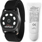 Reliefband Sport Anti-Nausea Wristband | Waterproof, FDA Cleared, Nausea & Vomiting Relief for Motion Sickness (Car, Air, Sea) & Morning Sickness, Drug & Side Effect Free (Black, 1 Extra Gel Tube)