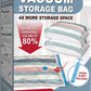 10 Large Vacuum Storage Bags with Hand Pump, Large Vacuum Seal Bags for Clothing, Space Saver Bags for Travel Lugggage, Blankets, Comforters