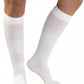 Medical Grade Compression Socks for Men & Women 15-20 mmHg by OrthoSleeve (White, Large)