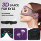 LC-dolida Sleep Headphones, Sleep Mask Bluetooth Wireless Music Eye Mask, Sleeping Headphones for Side Sleepers Sleep Mask with Bluetooth Headphones Ultra-Thin Stereo Speakers Perfect for Sleeping