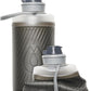 HydraPak Flux - Collapsible Backpacking Water Bottle (750ml, 1L, 1.5L) - BPA Free, Ultra Light, Spill-Proof Twist Cap