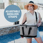 CleverMade Collapsible Insulated Cooler Bag – Leakproof Soft Folding Cooler for Beach, Travel, Car