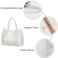 KKXIU Tote Bag for Women Vegan Leather Shoulder Purse Large Capacity Travel Bag
