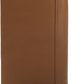 Leatherology Cognac Travel Zip Organizer Wallet, Passport Holder, RFID Available, Full Grain Leather
