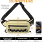 Dovesun Waterproof Fishing Fanny Pack for Men 3.3L Fly Fishing Bag Chest Pack with Airtight Zipper