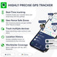 GPS Tracker for Vehicles with Magnet – 4G LTE Real-Time Location Device with App, Built-in SIM, 14-Day Battery – Anti-Theft GPS Tracker for Car, Motorcycle, Scooter, Bike - 12-Mo Subscription Incl