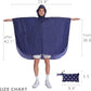 Cloak raincoat Unisex poncho Adult hooded men and women with pockets Mountaineering hiking rainstorm prevention