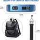 travel inspira Luggage Scale, Portable Digital Hanging Baggage Scale for Travel, Suitcase Weight Scale with Rubber Paint, 110 Pounds, Battery Included
