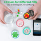 Small Pill Box, (4 Pack) Travel Pill Case Portable Daily Pill Organizer Mini Medicine Storage Container for Pocket Purse Cod Liver Oil Storage Box Earplug Case