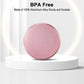 Metal Travel Pill Box 3 Compartment - Small Waterproof Pill Container Portable Daily Pill Case Pink Pocket Purse Medicine Organizer Holder for Medication Vitamins Fish Oils