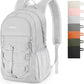 ZOMFELT Hiking Backpack for Women Men, 15L Lightweight Packable Backpack for Trip, Water Resistant Small Travel Backpacks, Foldable daypack for Hiking, Walking, Cycling, Camping, Grey - Roamly